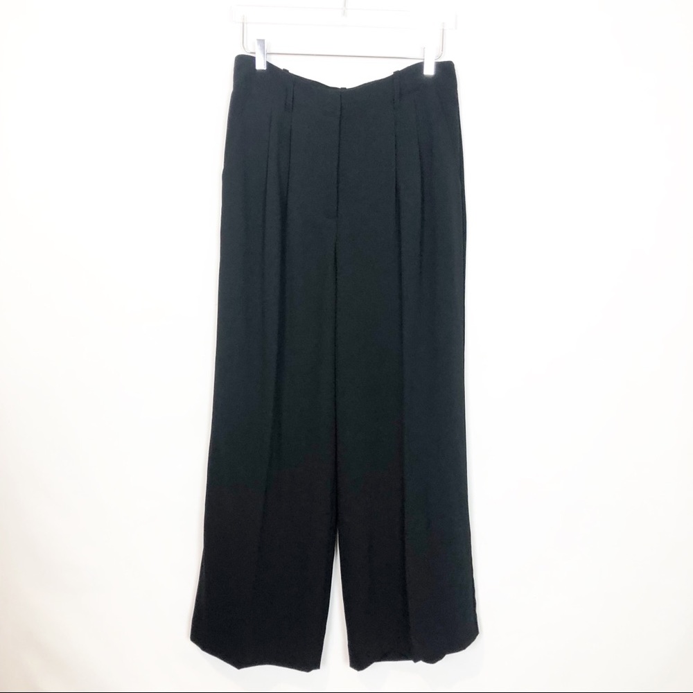 Nanette Lepore Black Wide Leg Trousers 10 NWT